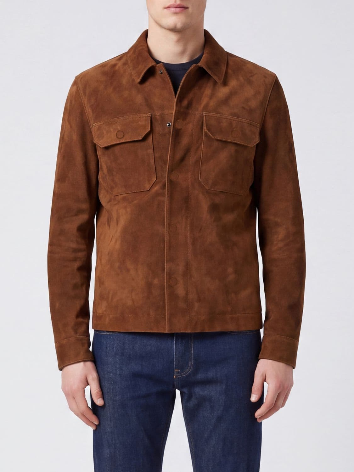 Tom Ford Jacket Men color Brown