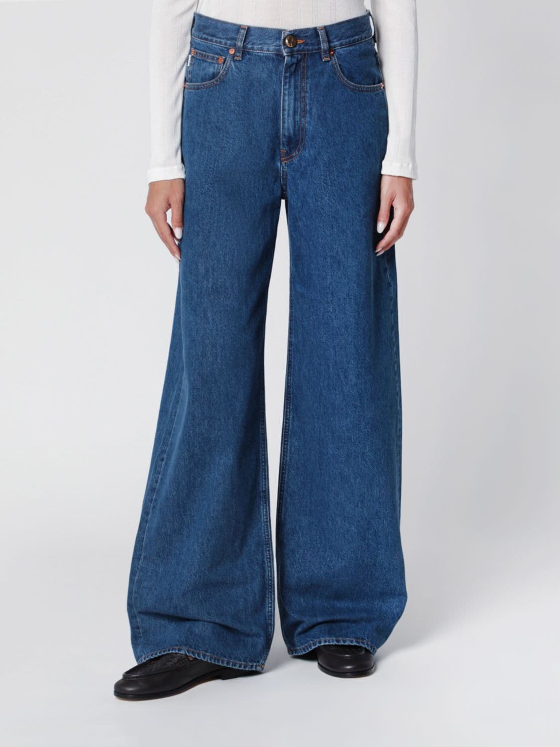 Blazé Milano Jeans Woman color Denim