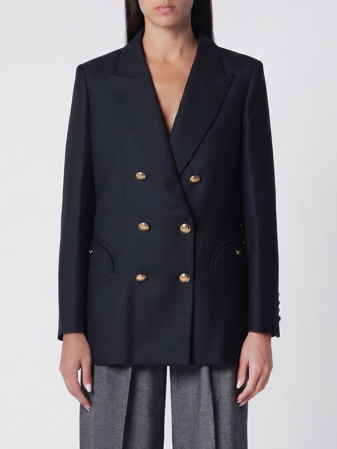 Blazé Milano Jacket Woman color Blue