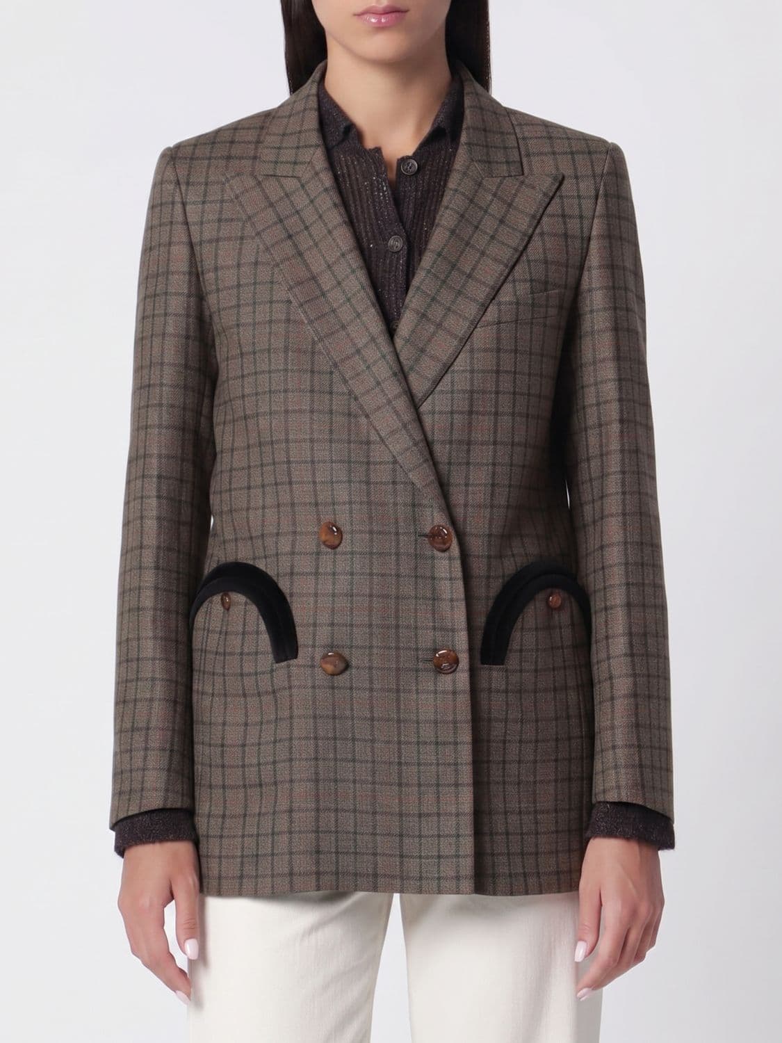 Blazé Milano Jacket Woman color Green