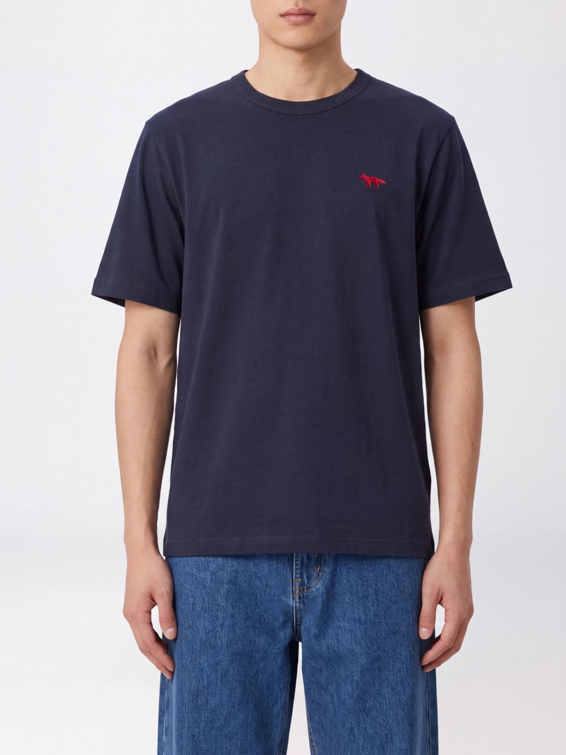 Maison Kitsuné T-Shirt Men color Navy