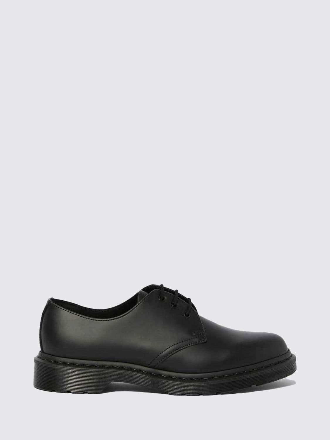 Dr. Martens 1461 Mono Smooth Leather Derby Shoes with Rubber Sole
