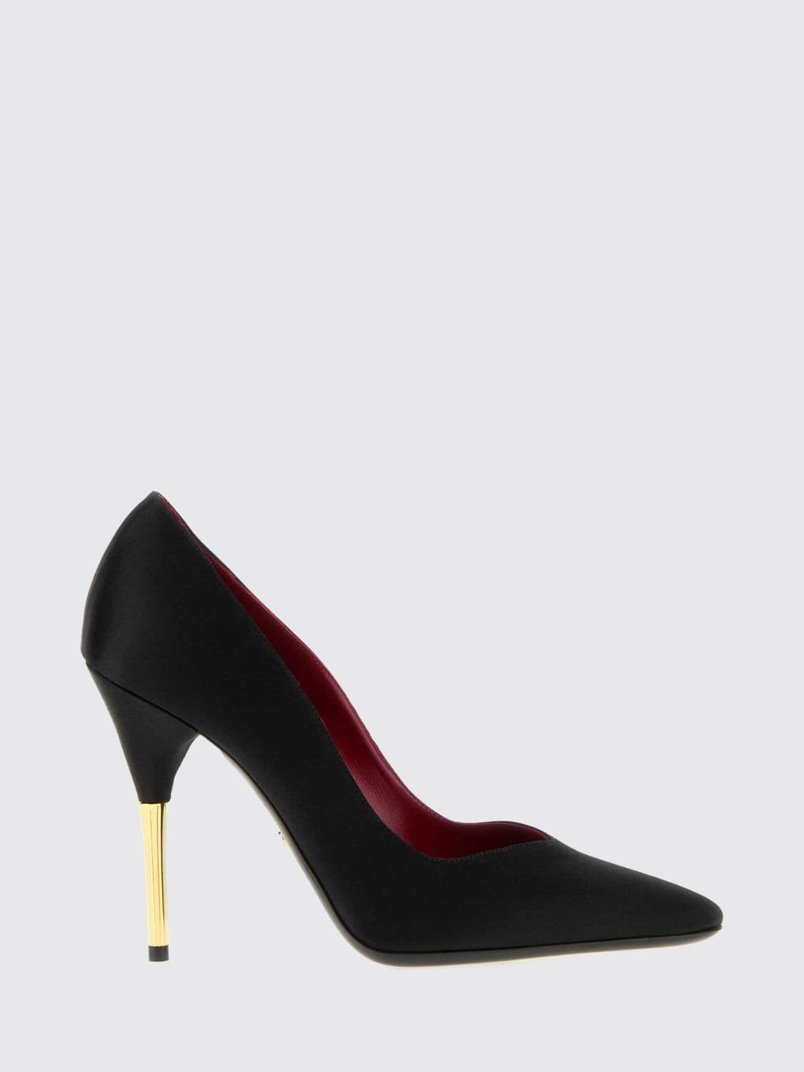 Valentino Garavani Satin Pointed-Toe Stiletto Pumps with High Heel