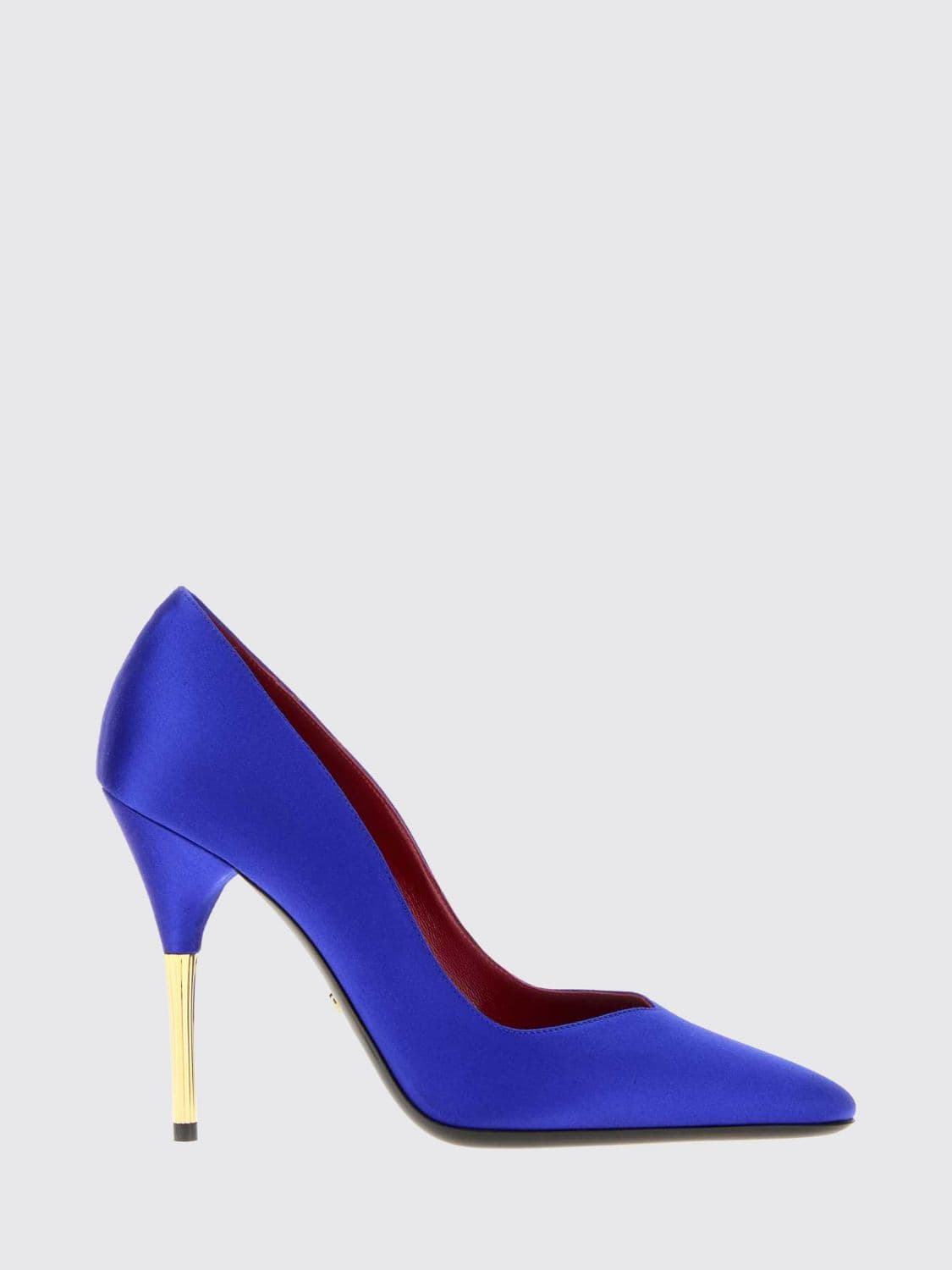 Valentino Garavani Satin Pointed-Toe Stiletto Pumps with High Heel