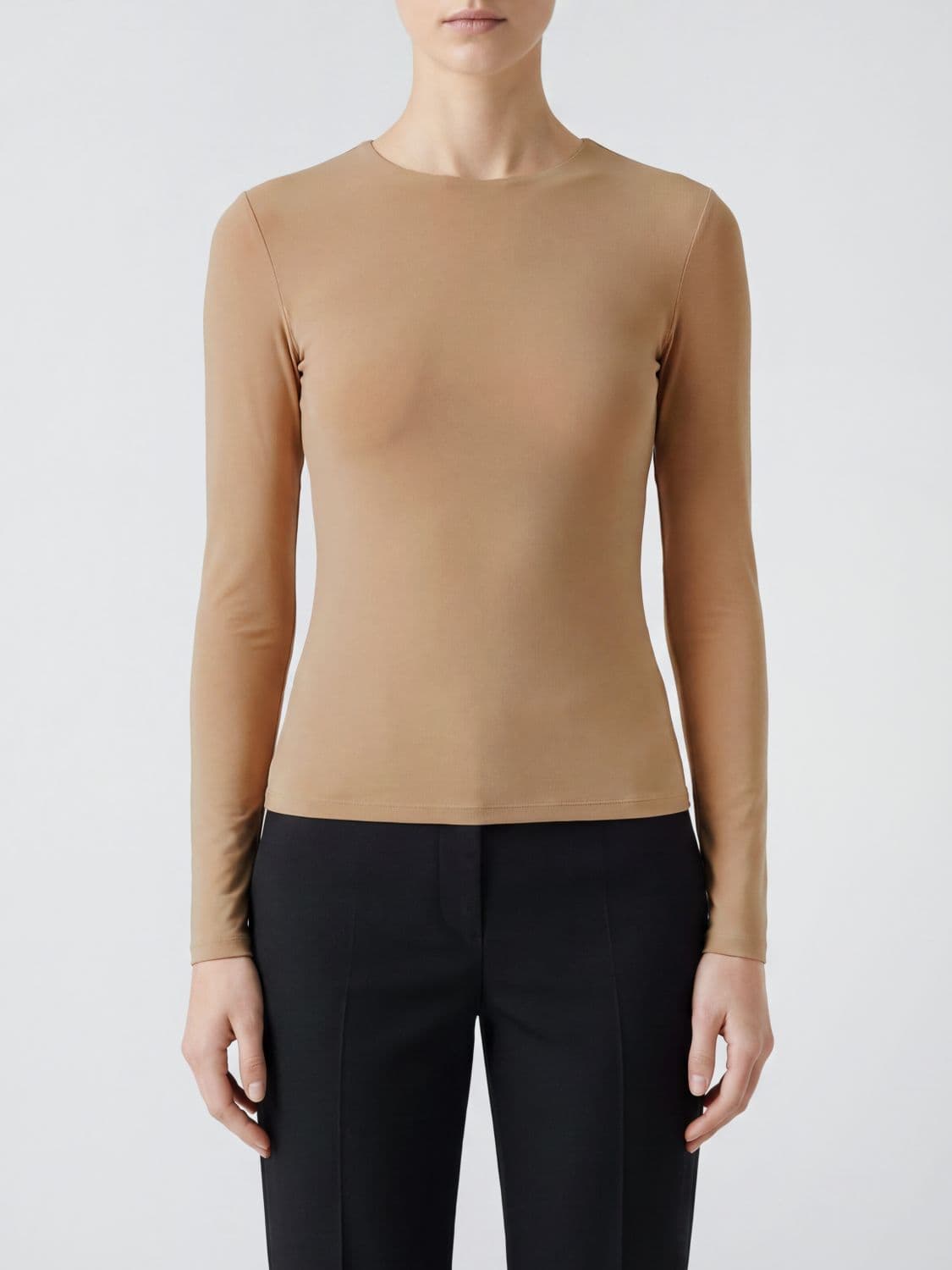 Jil Sander Slim Fit Long-Sleeved Stretch-Jersey Top