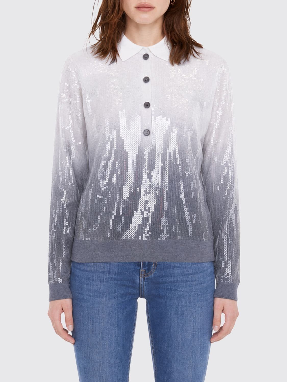 Liu Jo Polo Shirt Woman color Grey