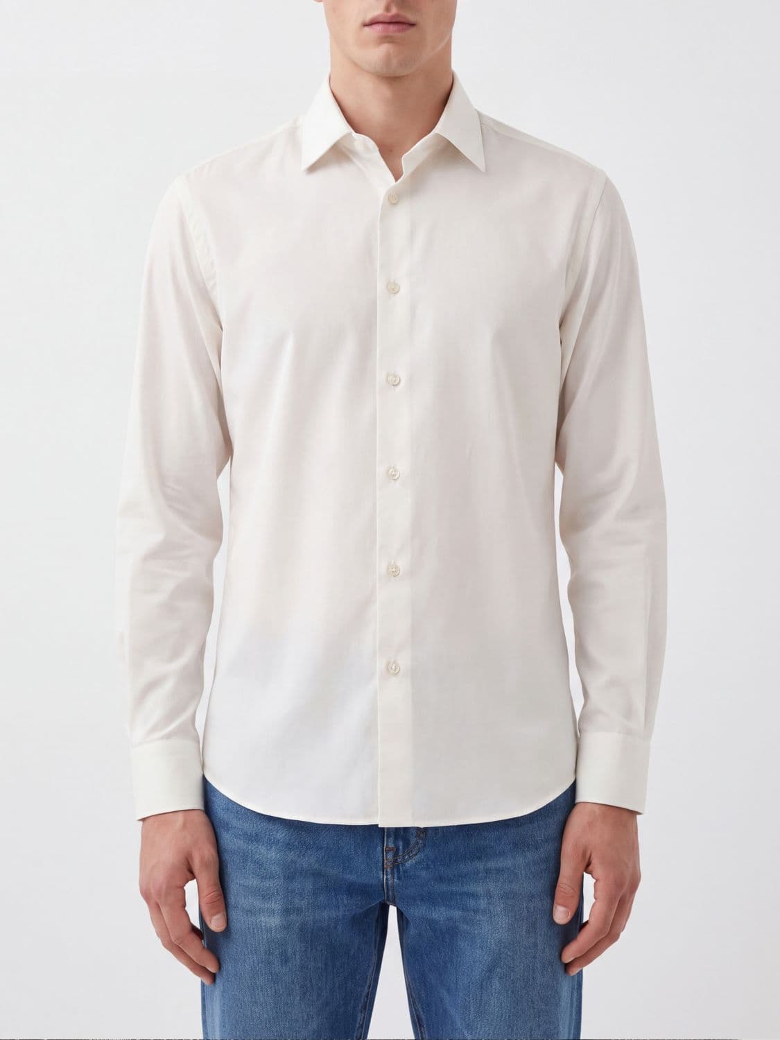 Brioni Shirt Men color White