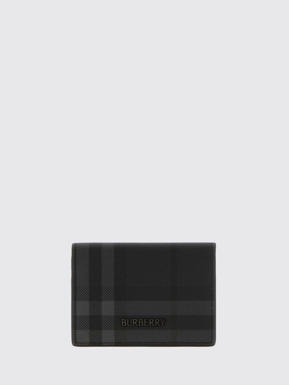 Burberry Wallet Men color Grey