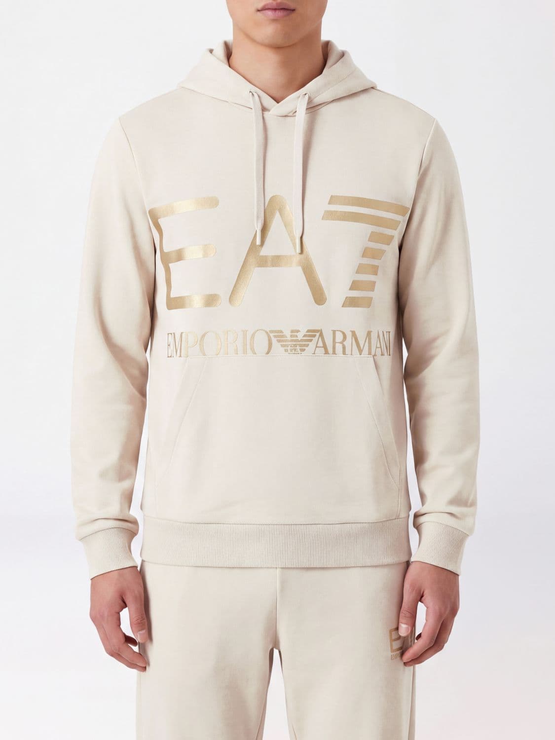 Ea7 Sweatshirt Men color Milk