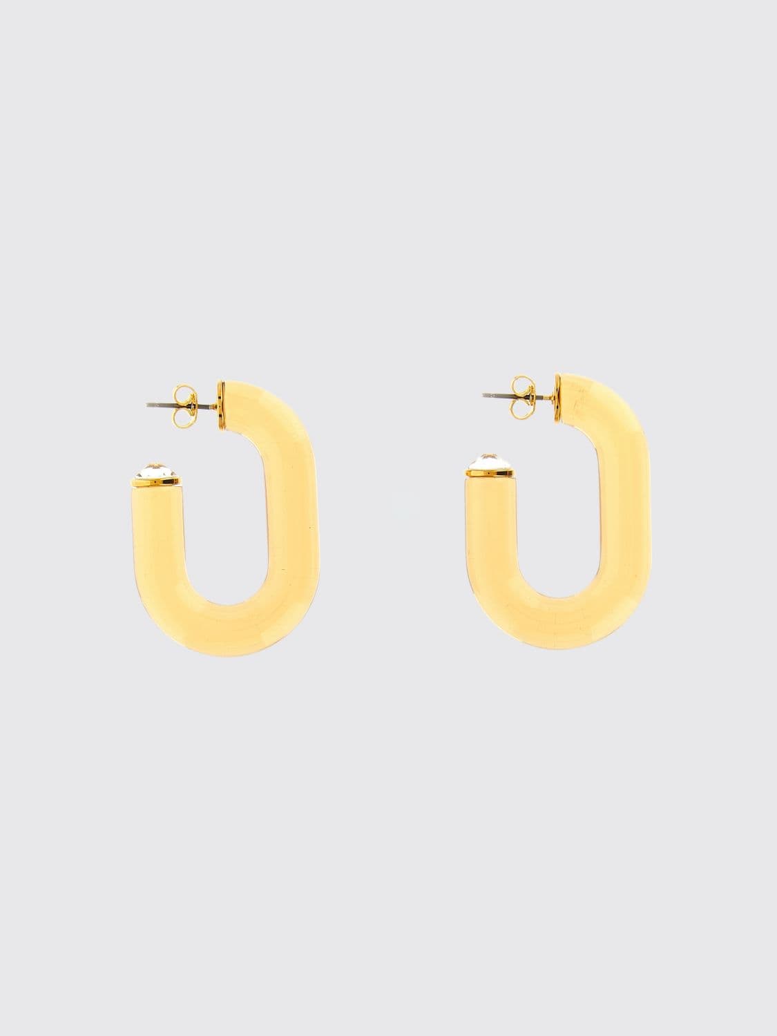 Rabanne Casual Design Drop Earrings in Gold-Tone Brass · OS