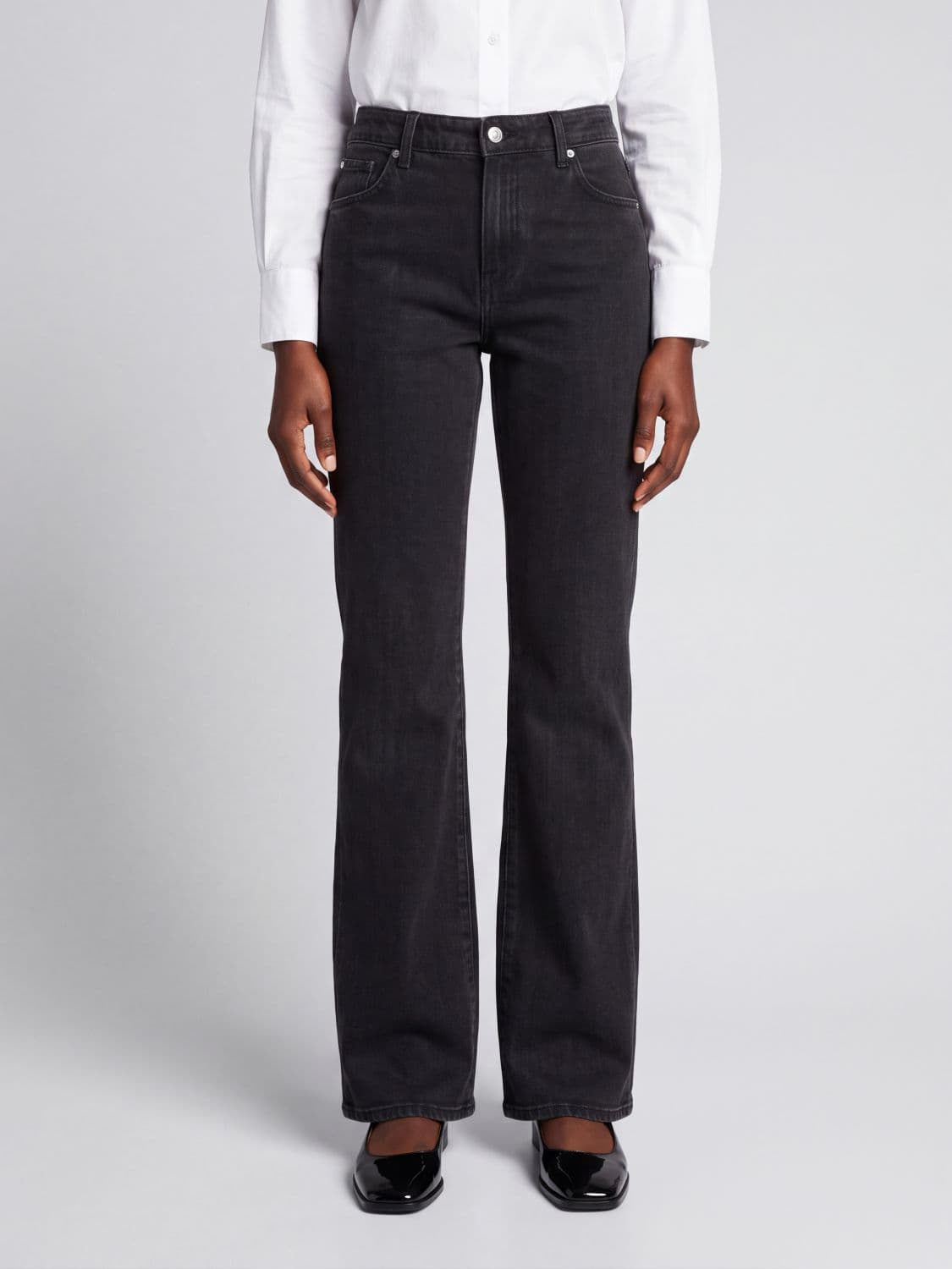 7 For All Mankind Jeans Woman color Black