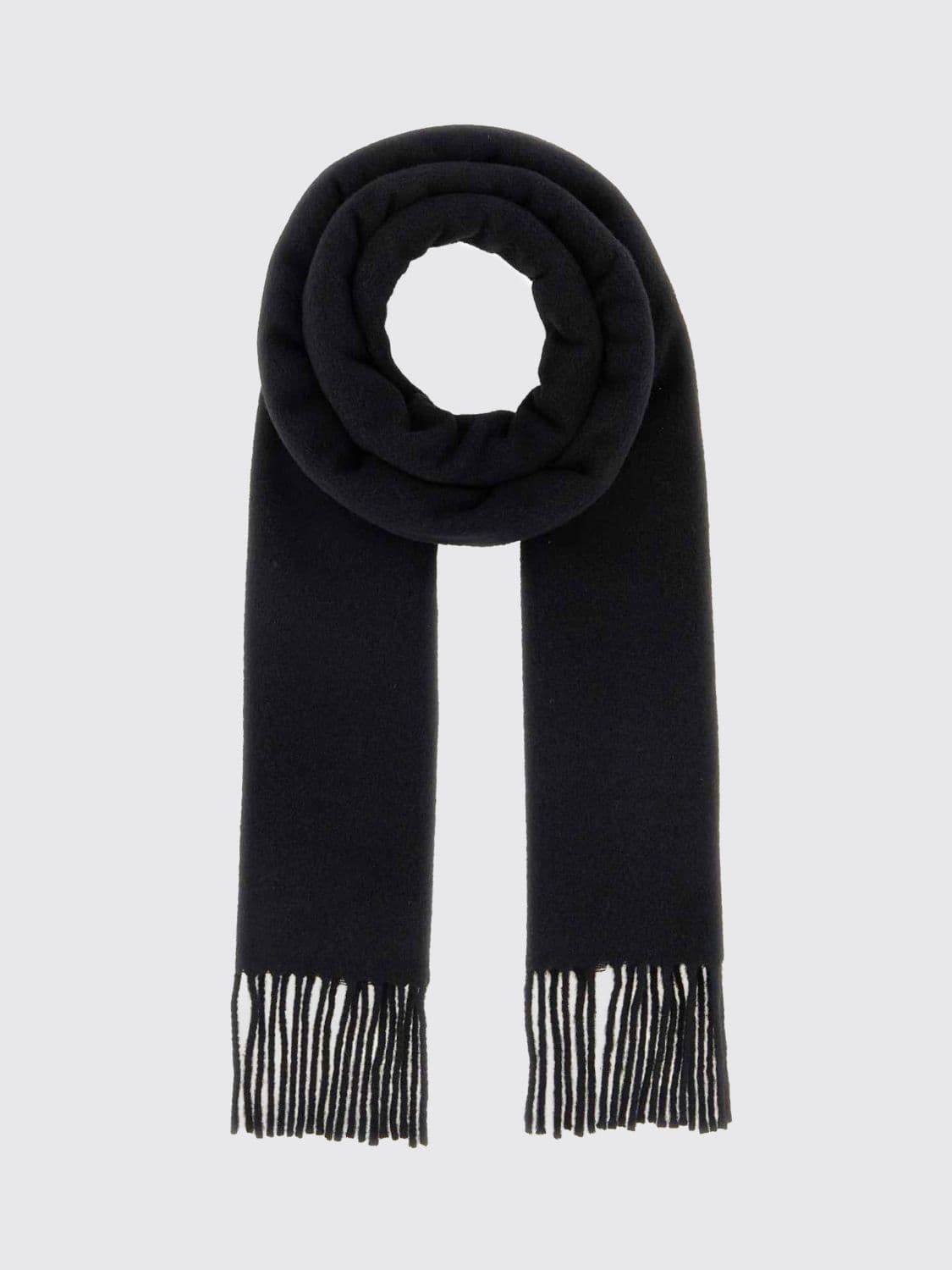 Ami Paris Scarf Men color Black