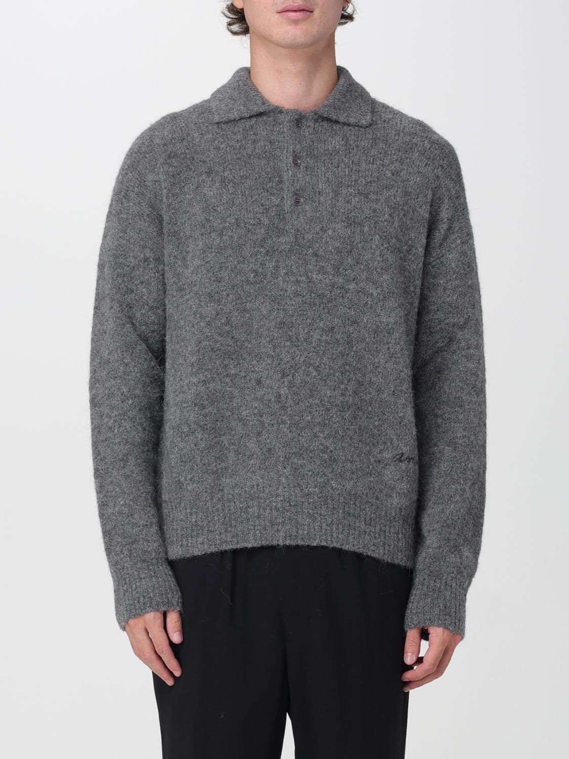 Ami Paris Sweater Men color Grey