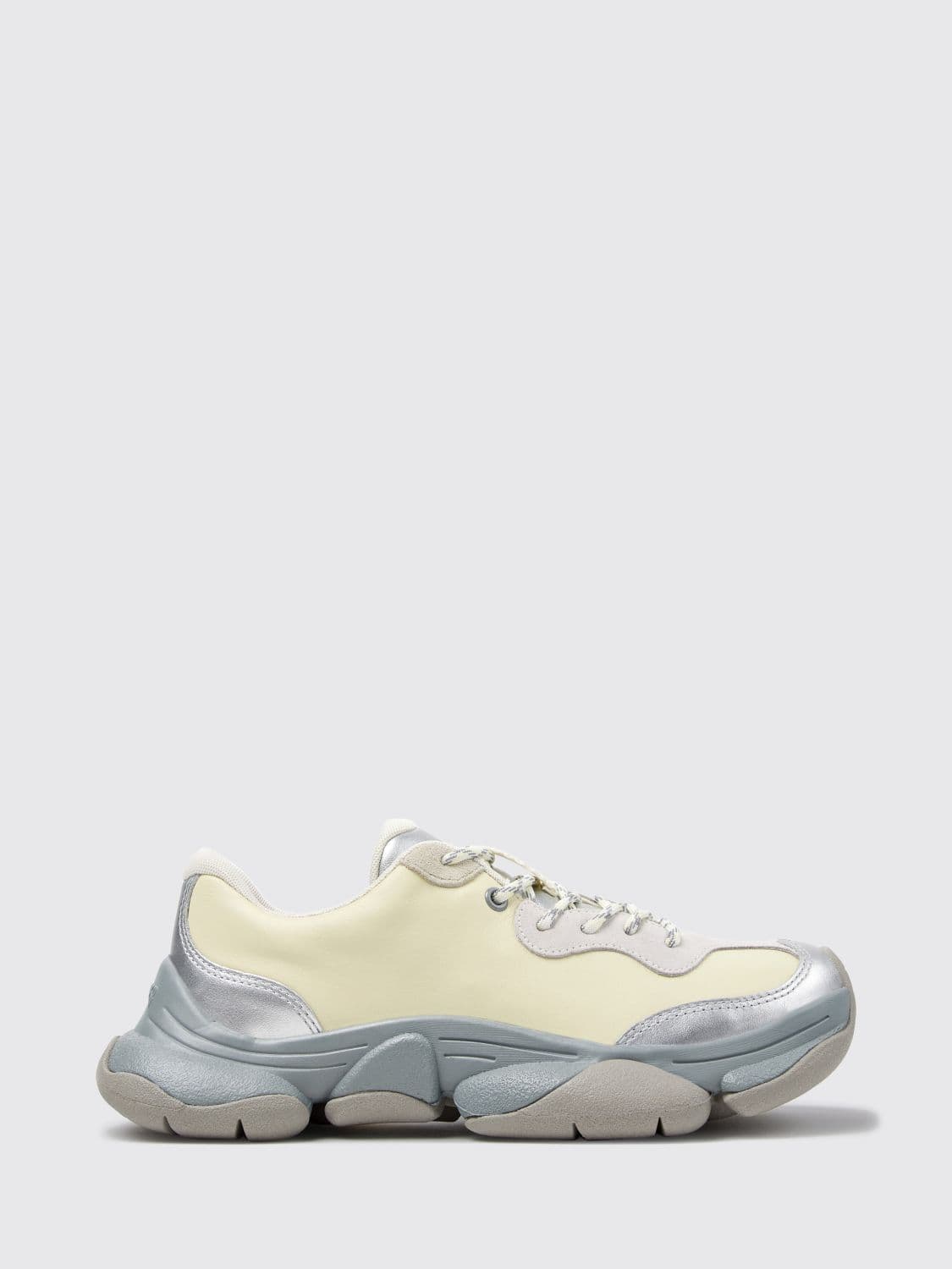 Camper Twins Bicolour Leather Trainers with Vibram Sole and OrthoLite Insole