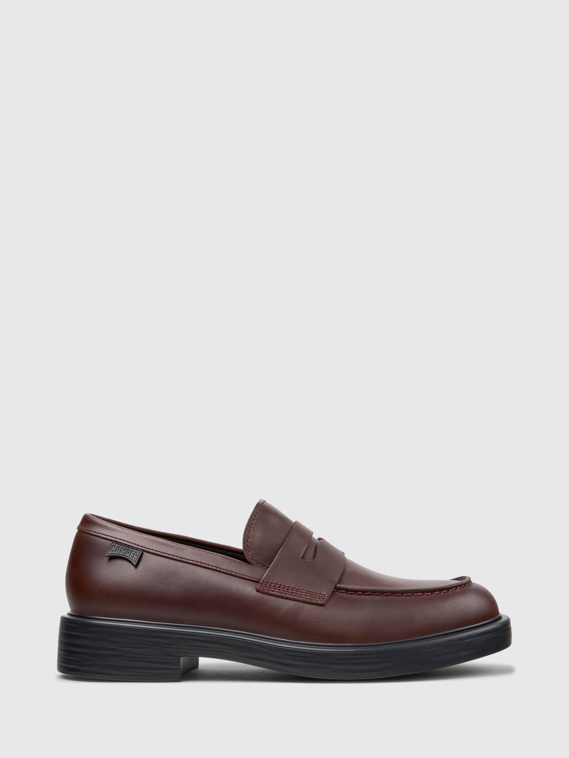 Camper Dean Penny Loafers in Smooth Calfskin with an XL Extralight Sole
