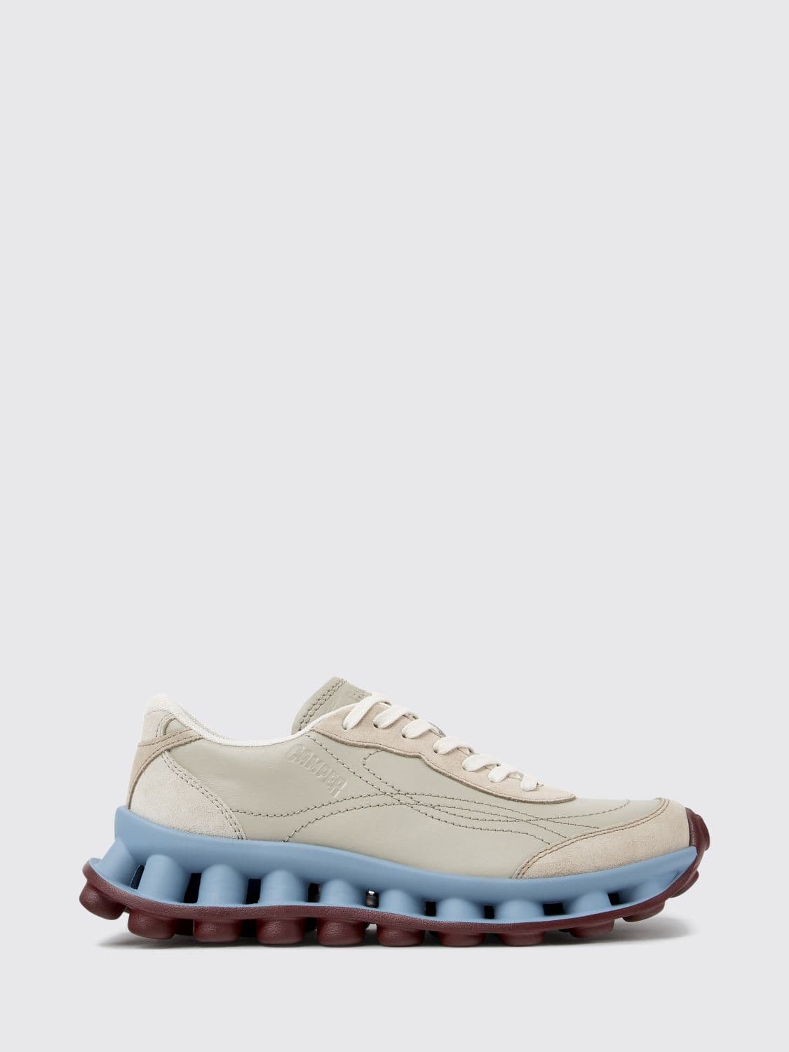 Camper Pelotissima Two-Tone Trainers in Leather and Suede with Extralight Sole