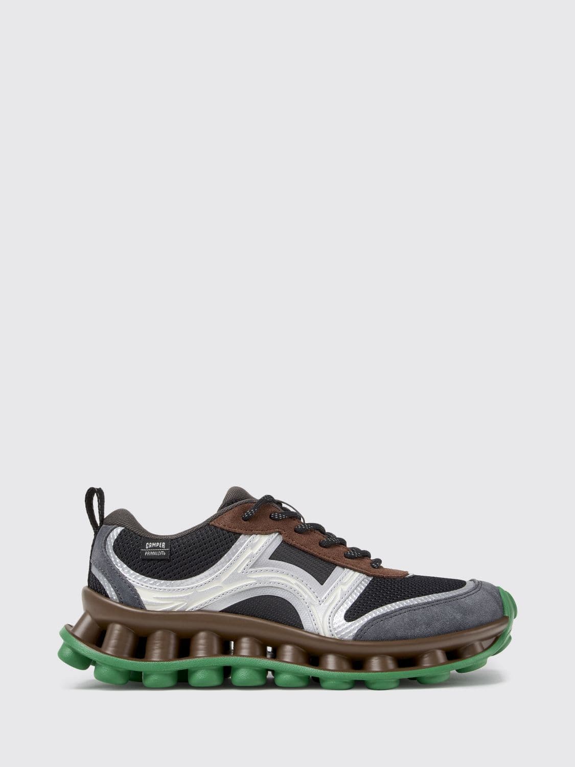 Camper Pelotissima Two-Tone Trainers in Nubuck and Recycled PET with Extralight Sole