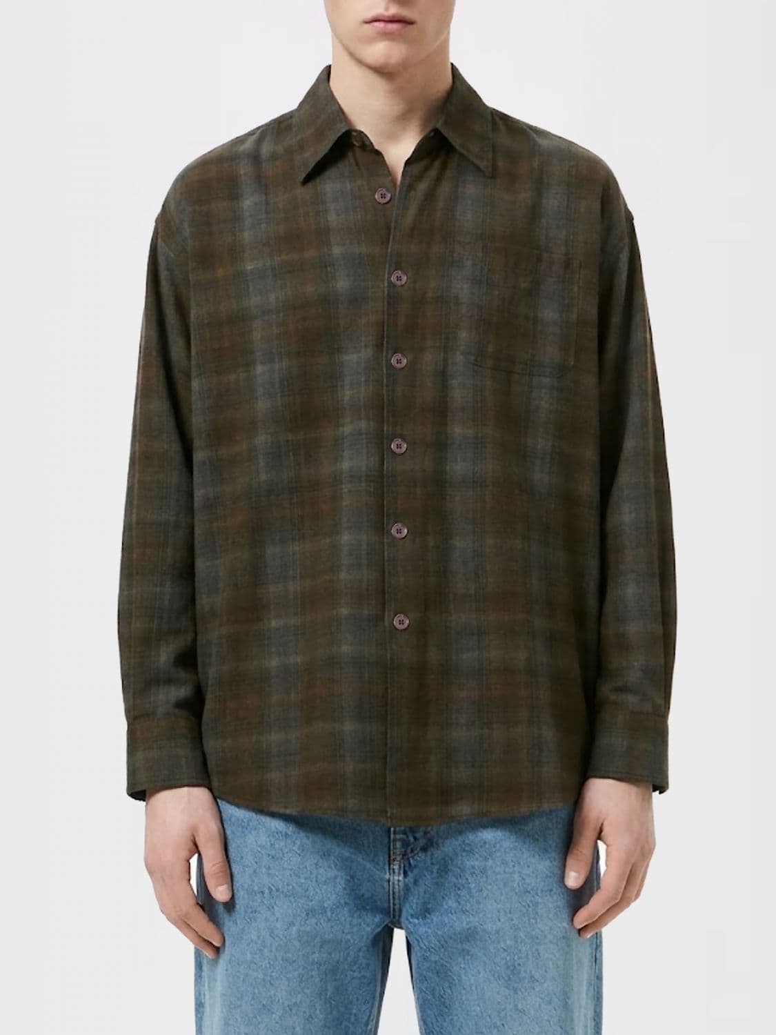 Our Legacy Shirt Men color Green