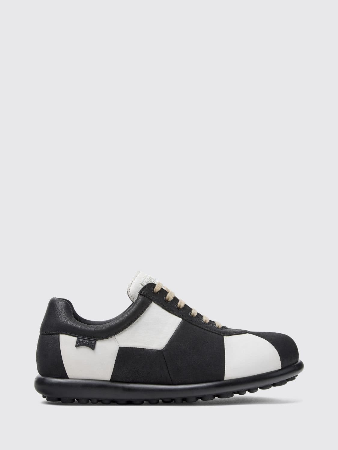 Camper Bicolor Twins Low-Top Sneakers in Vegetable-Tanned Leather