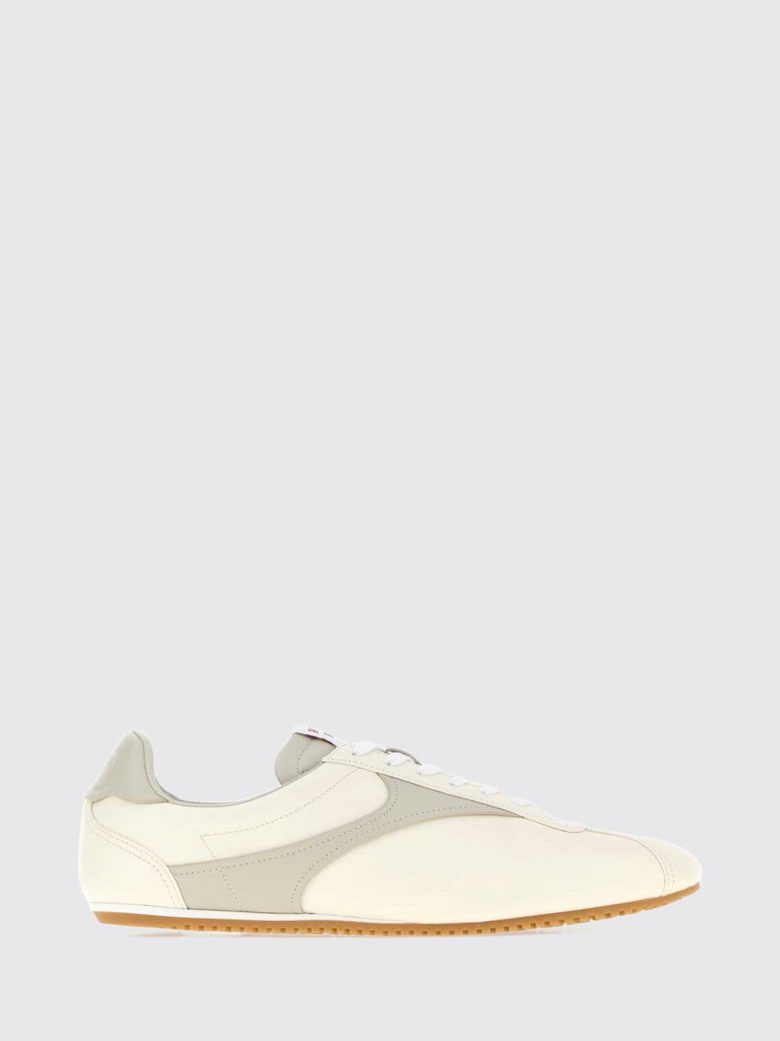 Bottega Veneta Shot Low Top Bicolour Calf Leather Trainers with Round Toe