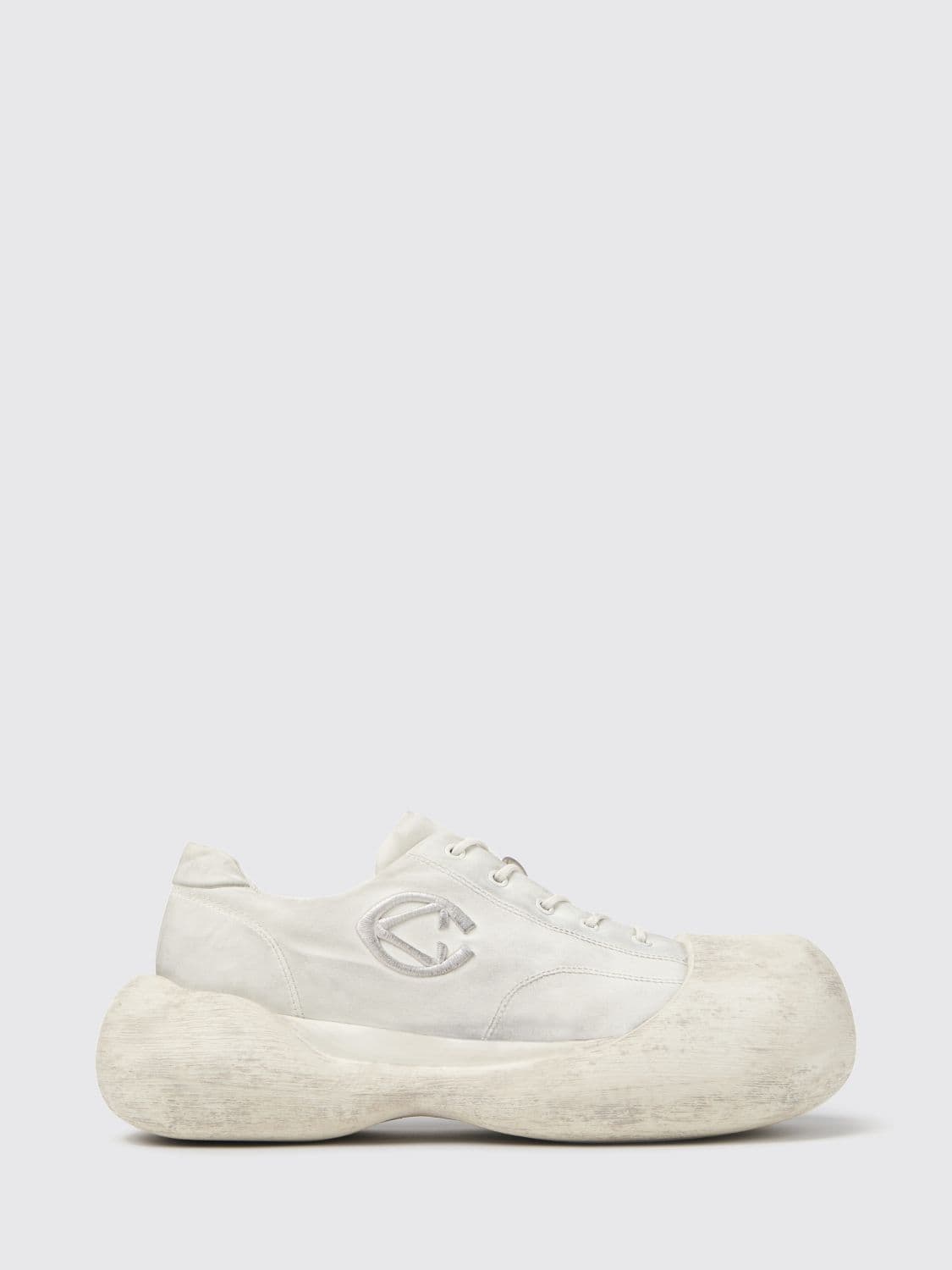 Camperlab Caramba Low-Top Sneakers in Technical Fabric with Embroidered Logo