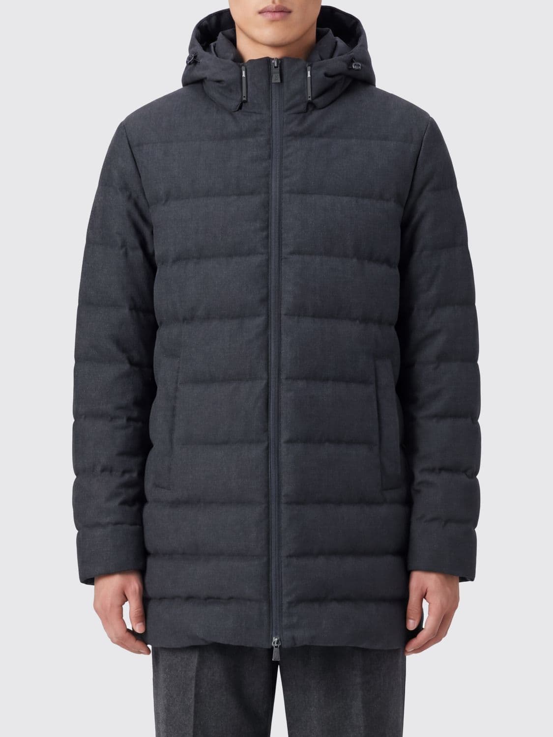 Herno Jacket Men color Steel