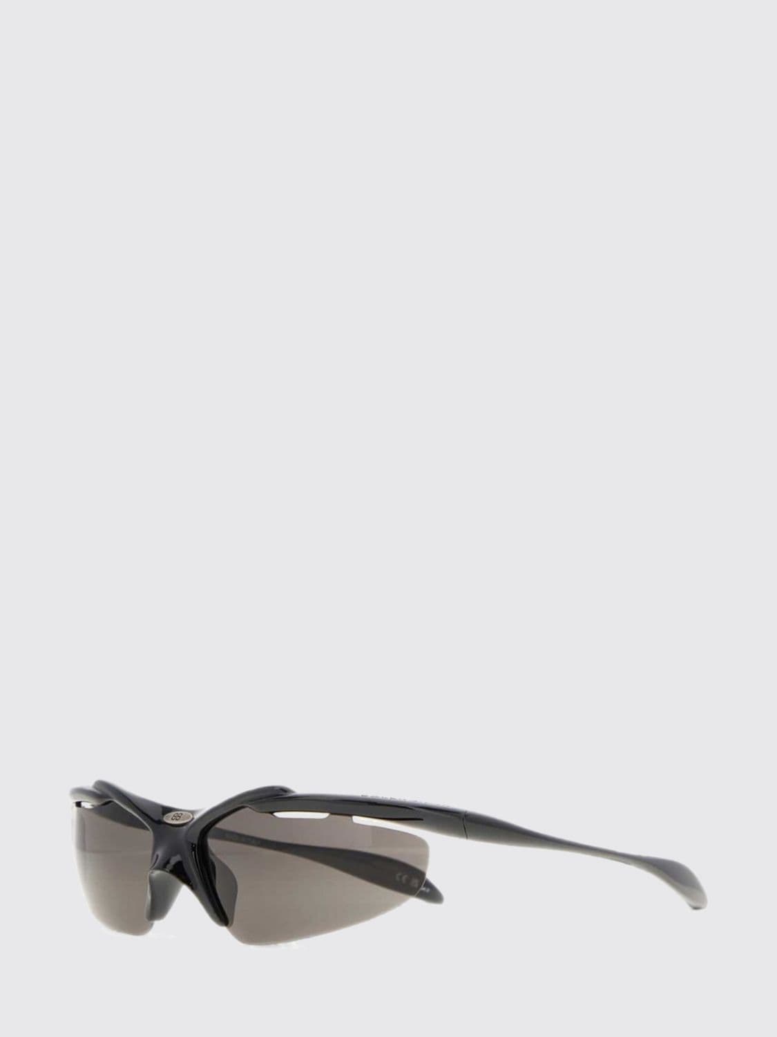 Balenciaga Turbo D-Frame Sunglasses in Black Acetate