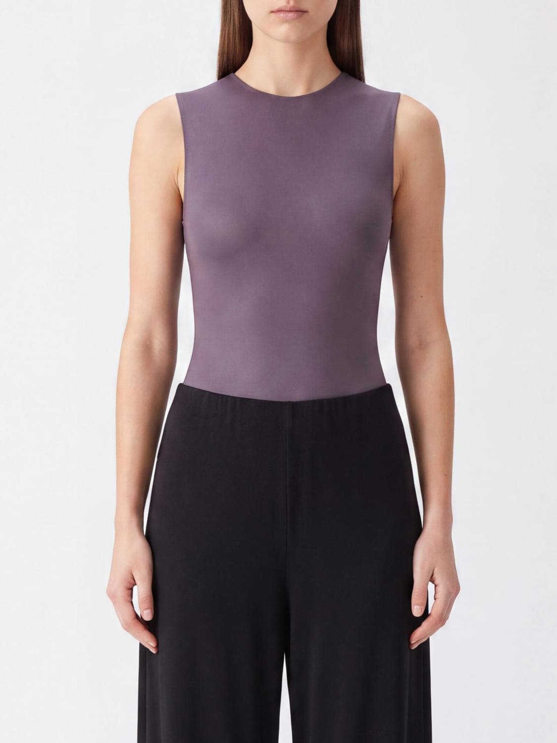 Maison Margiela Off-The-Shoulder Slim Fit Jersey Bodysuit Top