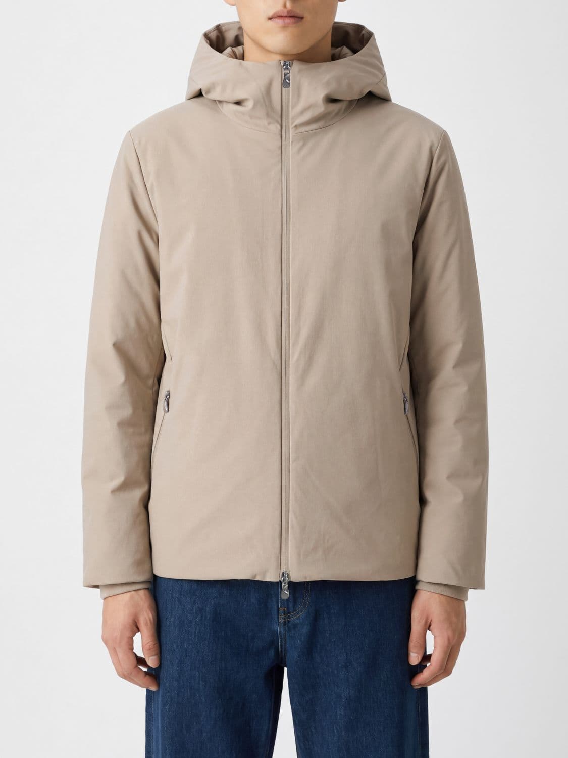 Rains Sarna Waterproof Hooded Puffer Jacket with PrimaLoft Padding