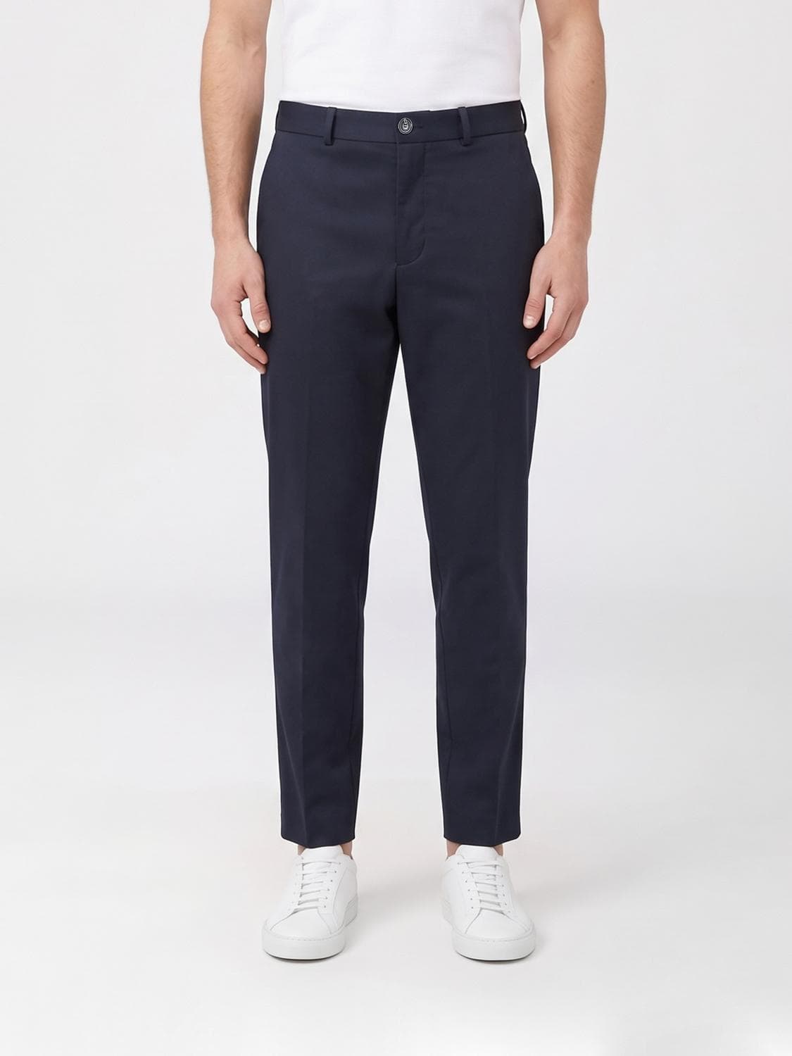 Rrd Slim-Cut Chino Trousers in Wool Blend for an Elegant Look