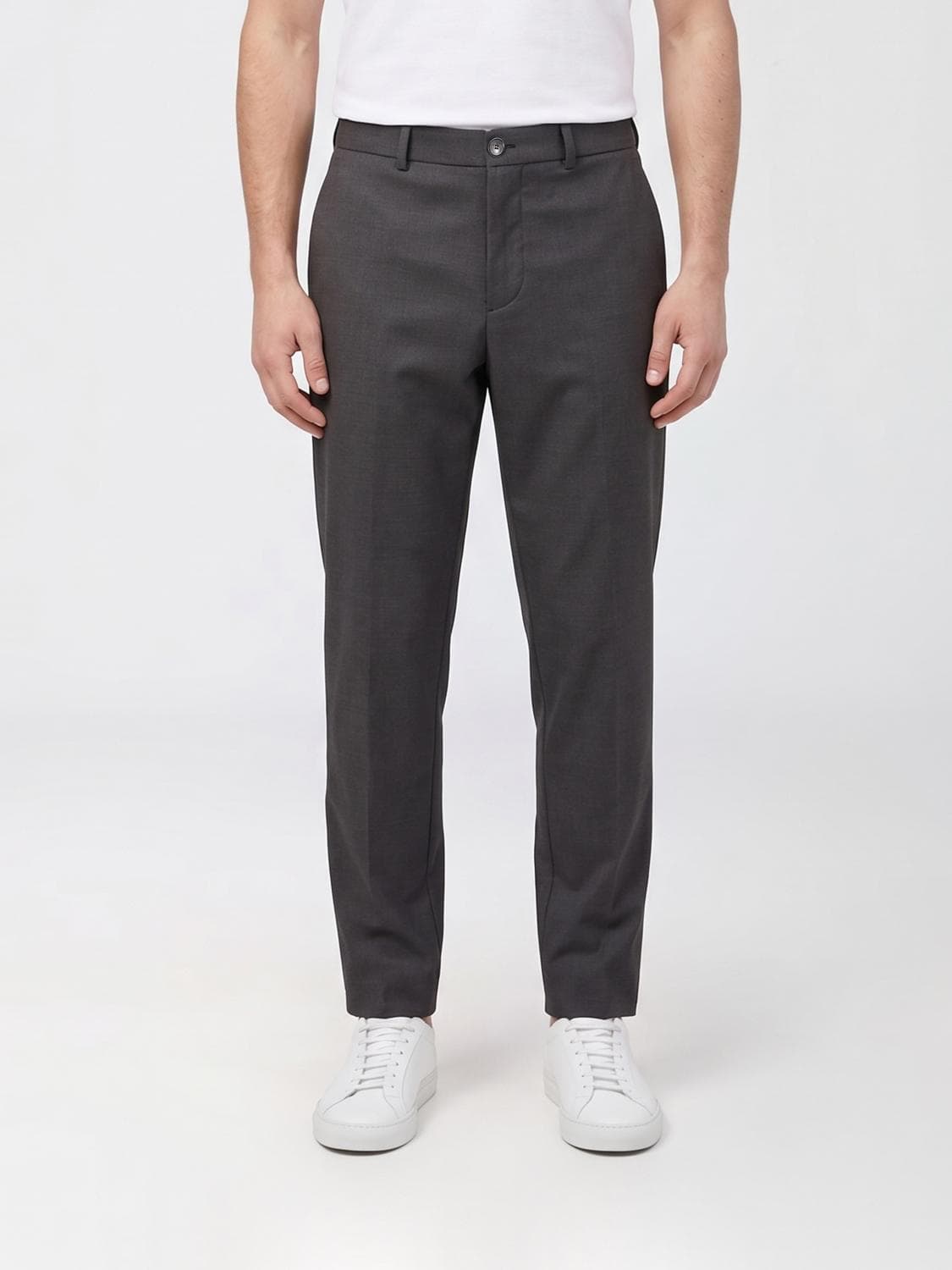 Rrd Slim-Cut Chino Trousers in Wool Blend for an Elegant Look