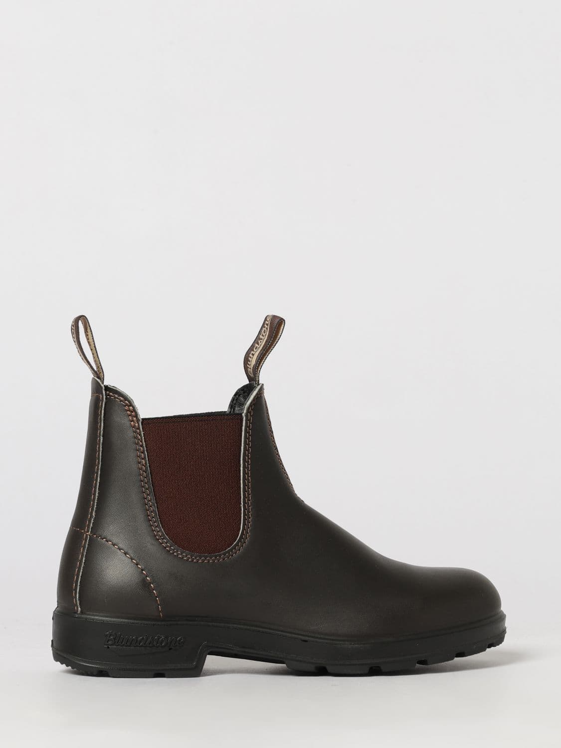 Blundstone 500 Smooth Leather Chelsea Boots with Double Pull-Tabs