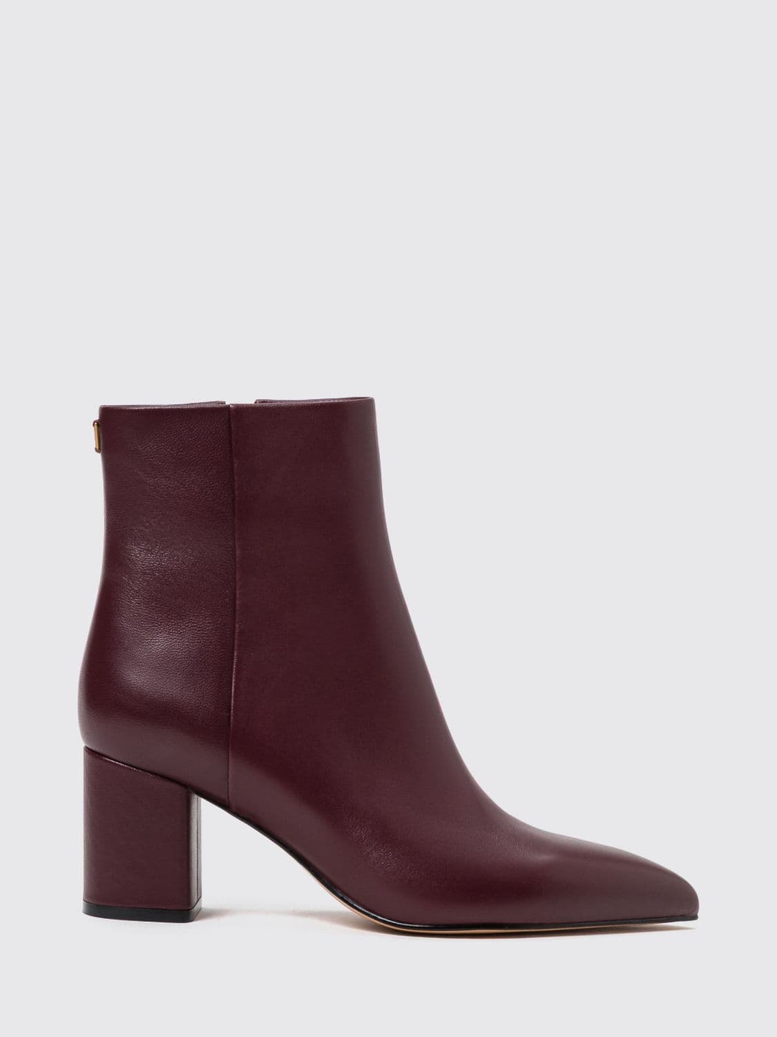 Twinset Flat Ankle Boot Woman color Burgundy