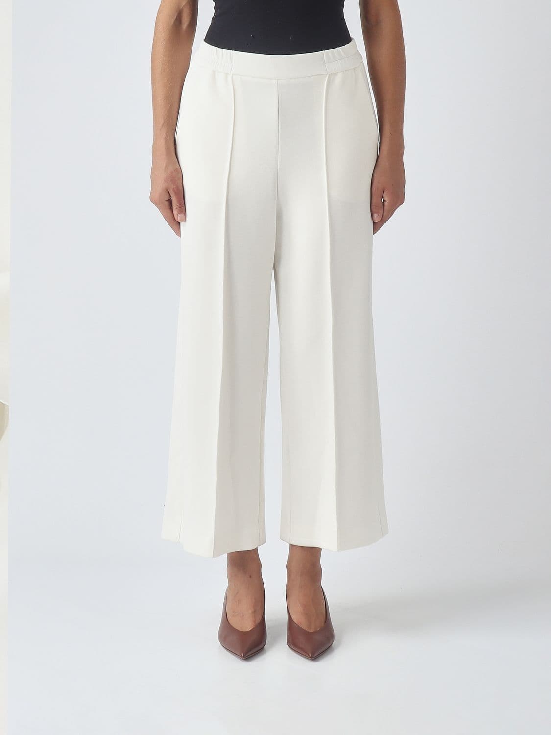 Meimeij Pants Woman color White
