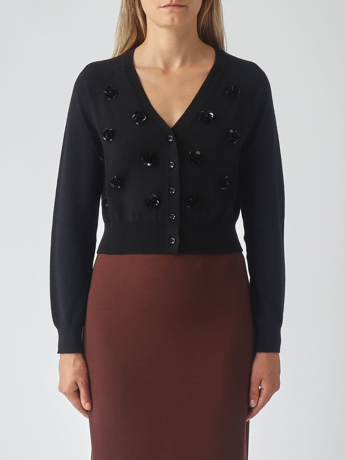 Meimeij Cardigan Woman color Black