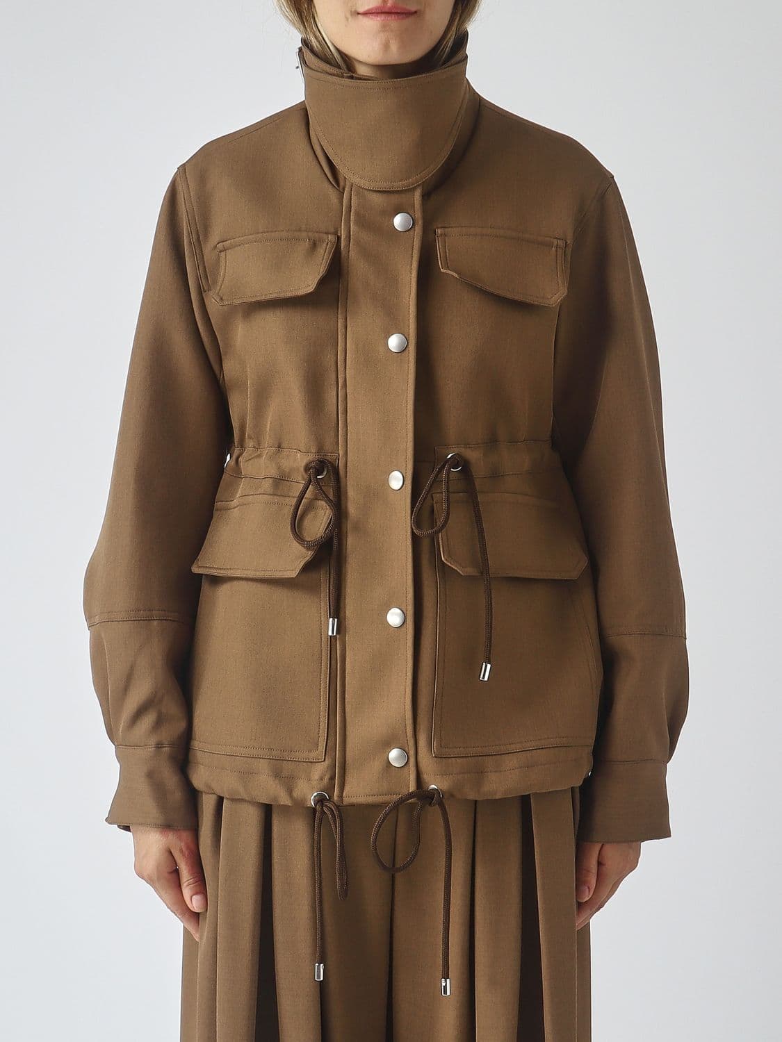 Meimeij Jacket Woman color Brown