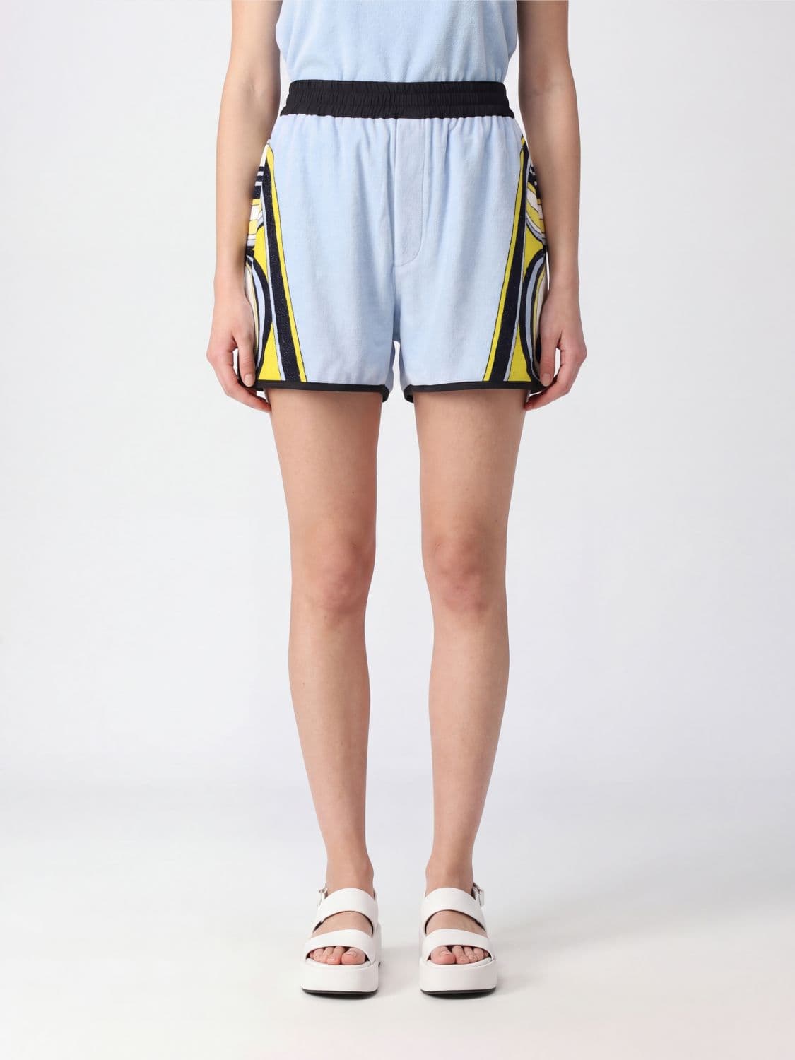 La Doublej Shorts Woman color Blue