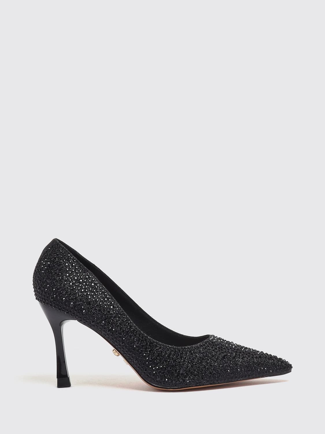 Twenty Fourhaitch Rhinestone-Embellished Crystal Mesh High-Heeled Court Shoes