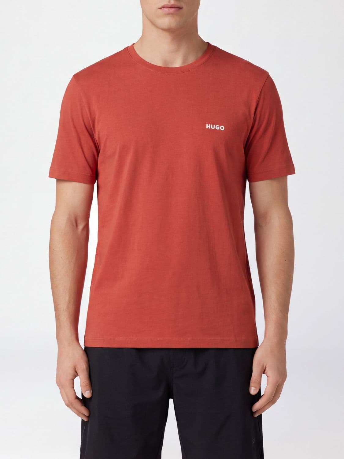 Hugo Set of 3 Cotton T-Shirts with Contrast Logo