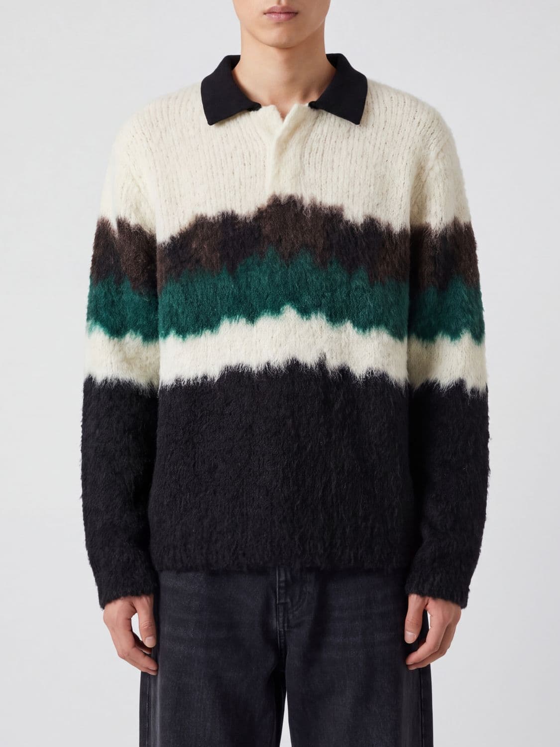 Sacai X Carhartt Wip Polo Shirt Men color Black