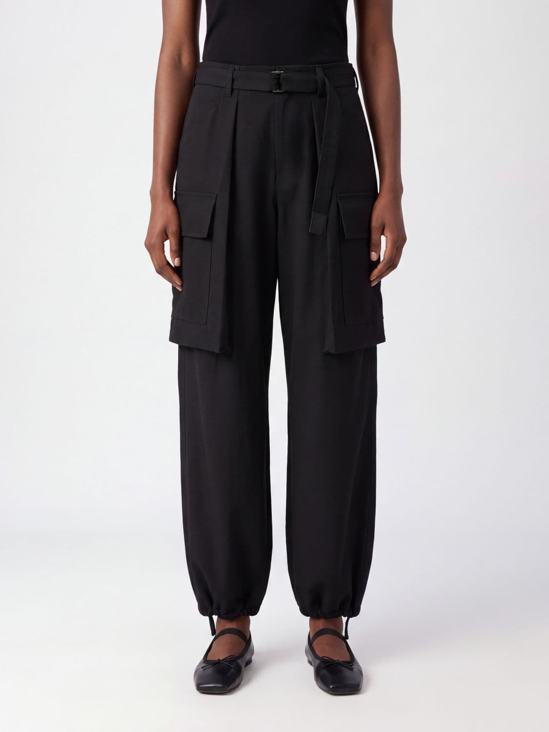 Sacai X Carhartt Wip Pants Woman color Black