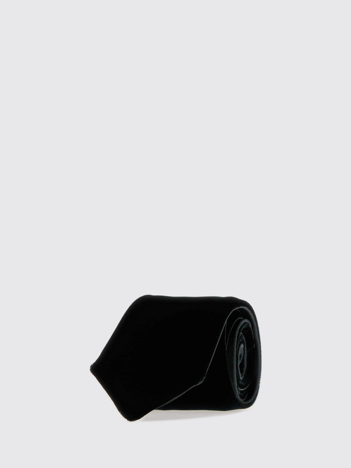 Giorgio Armani Elegant Velvet Ceremony Tie