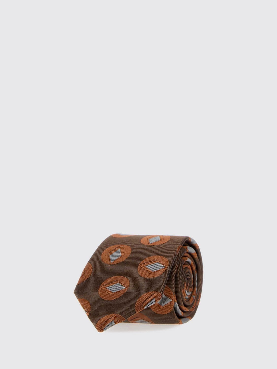Giorgio Armani Tie Men color Brown