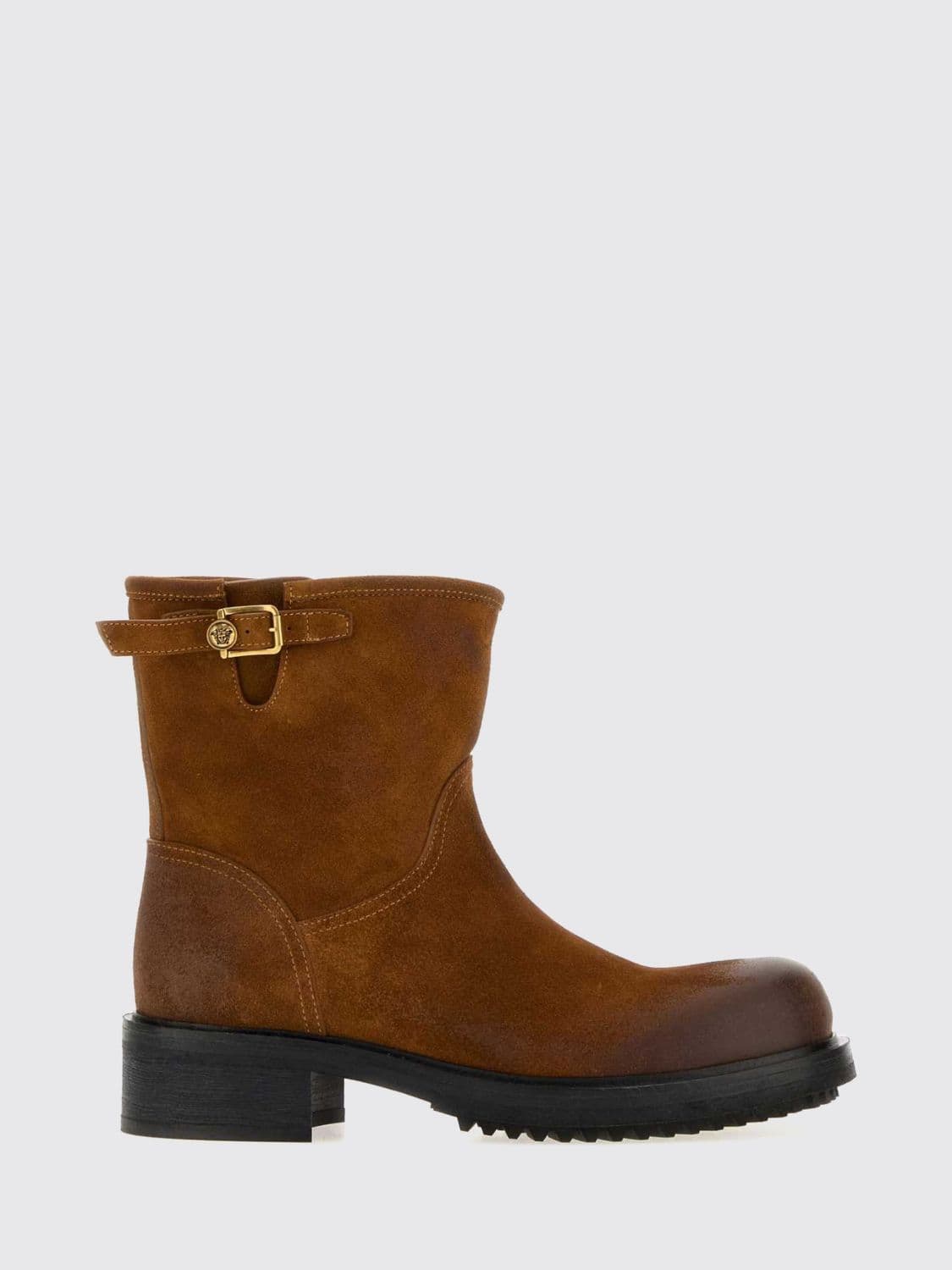 Versace Boot Men color Beige
