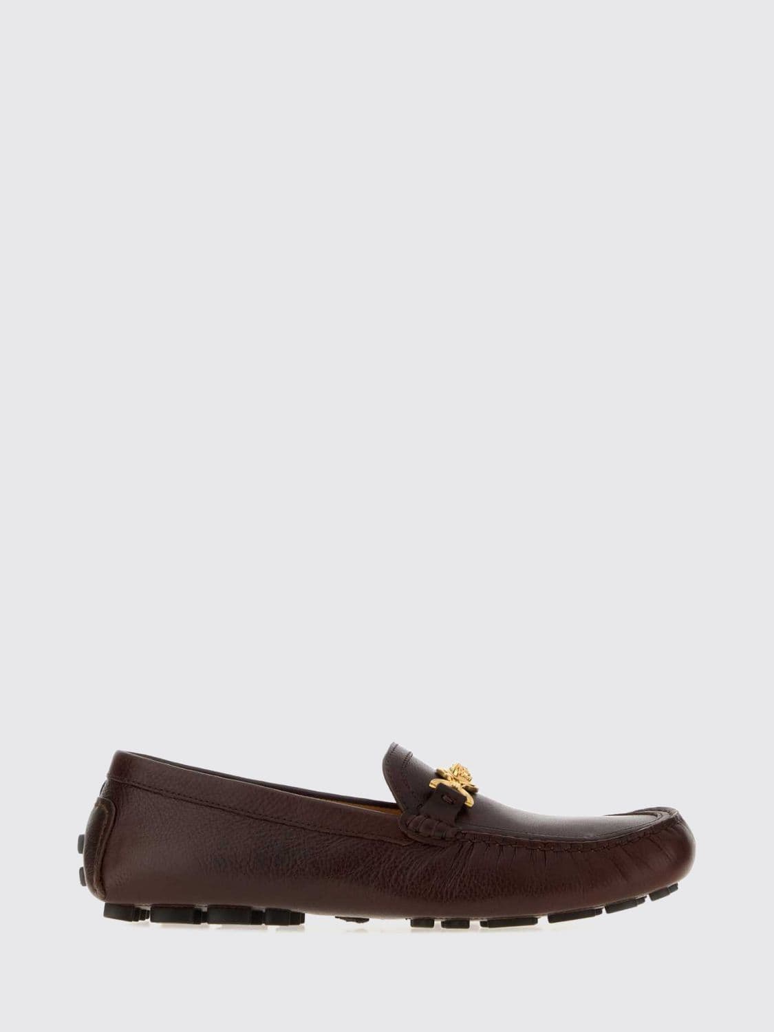 Versace Loafers Men color Coffee