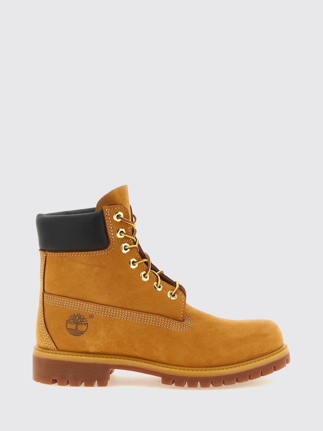 Timberland Premium 6-Inch Waterproof Nubuck Boots with Padded Ankle