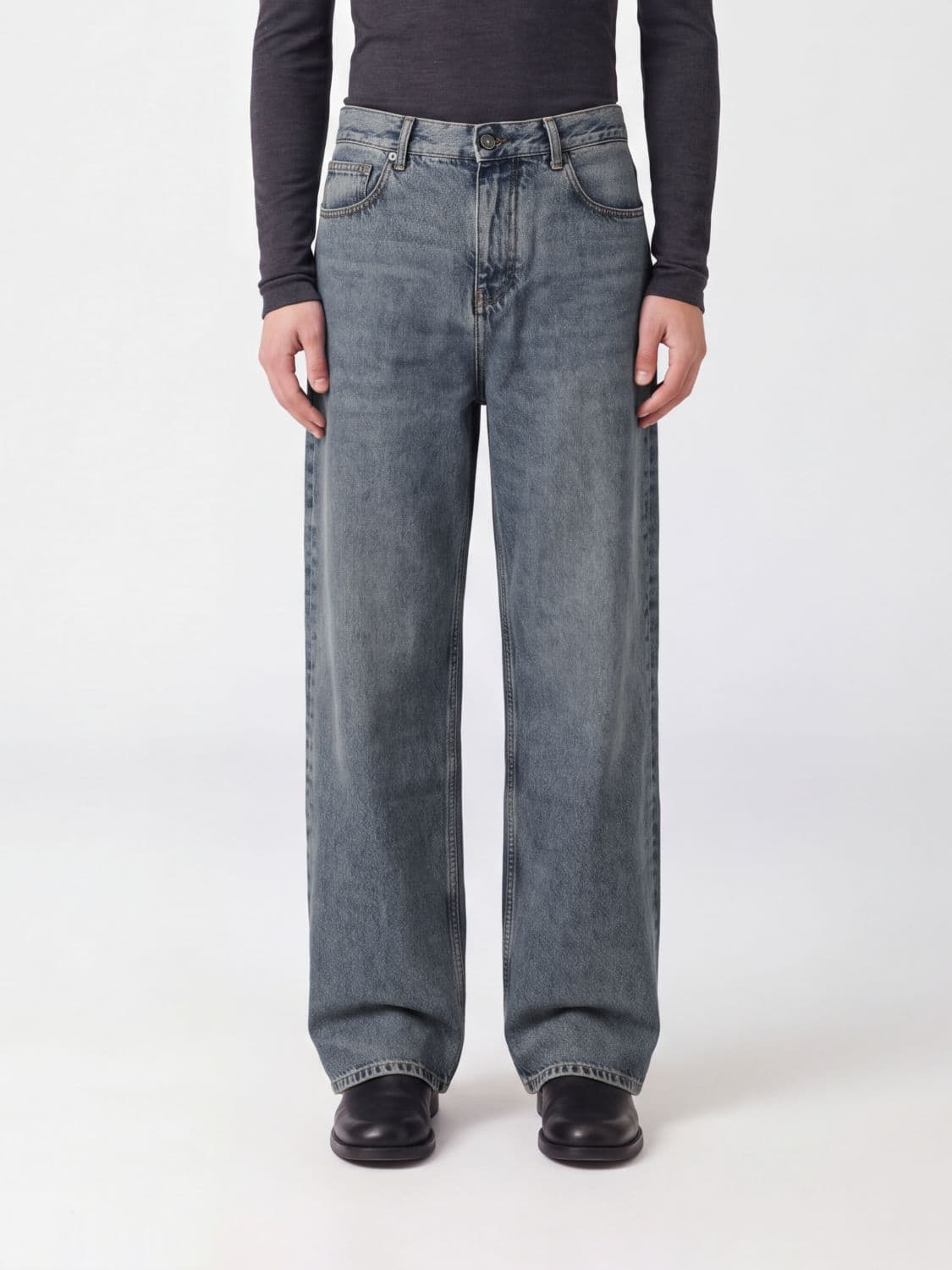 Amiri Jeans Men color Blue