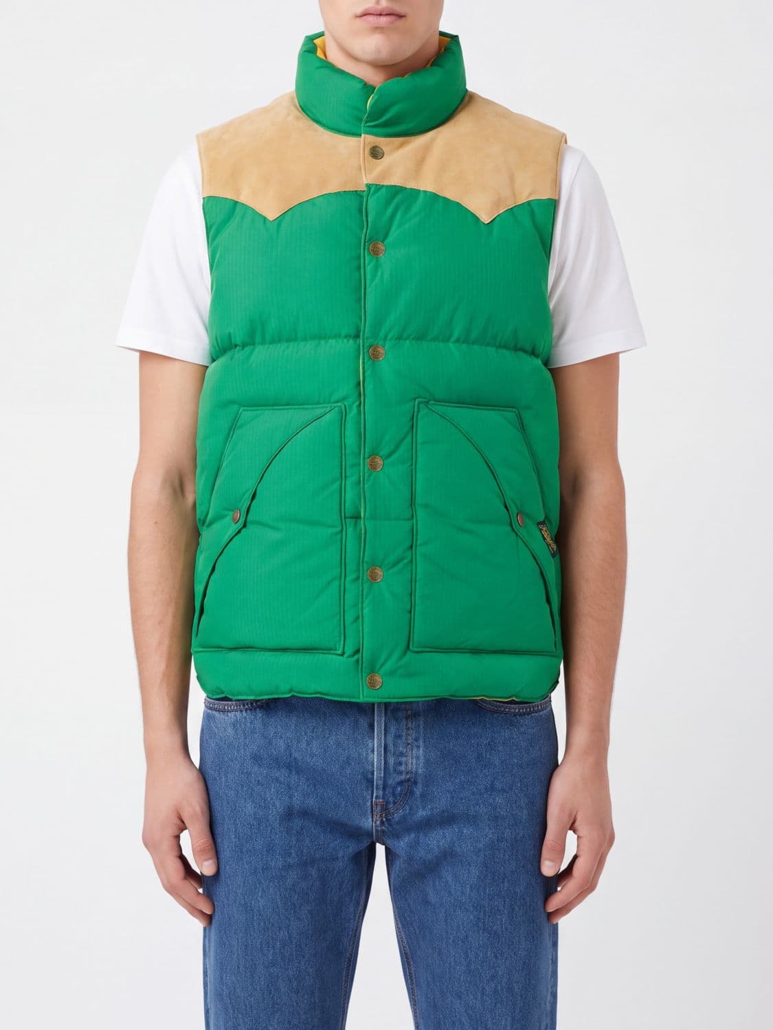 Polo Ralph Lauren Quilted Nylon Padded Vest with High Neck