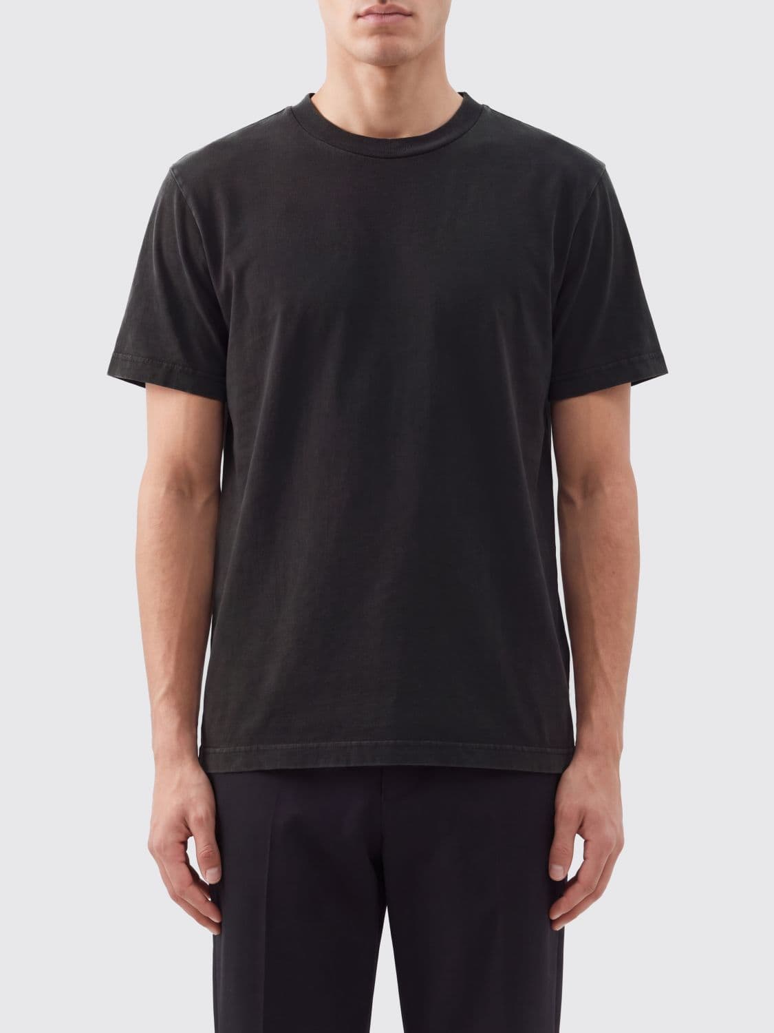 Entire Studios Crew-Neck Short-Sleeved T-Shirt in Pure Cotton