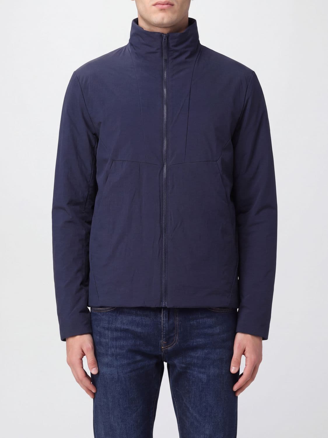 Veilance Mionn High-Neck Stretch Nylon Windbreaker Jacket